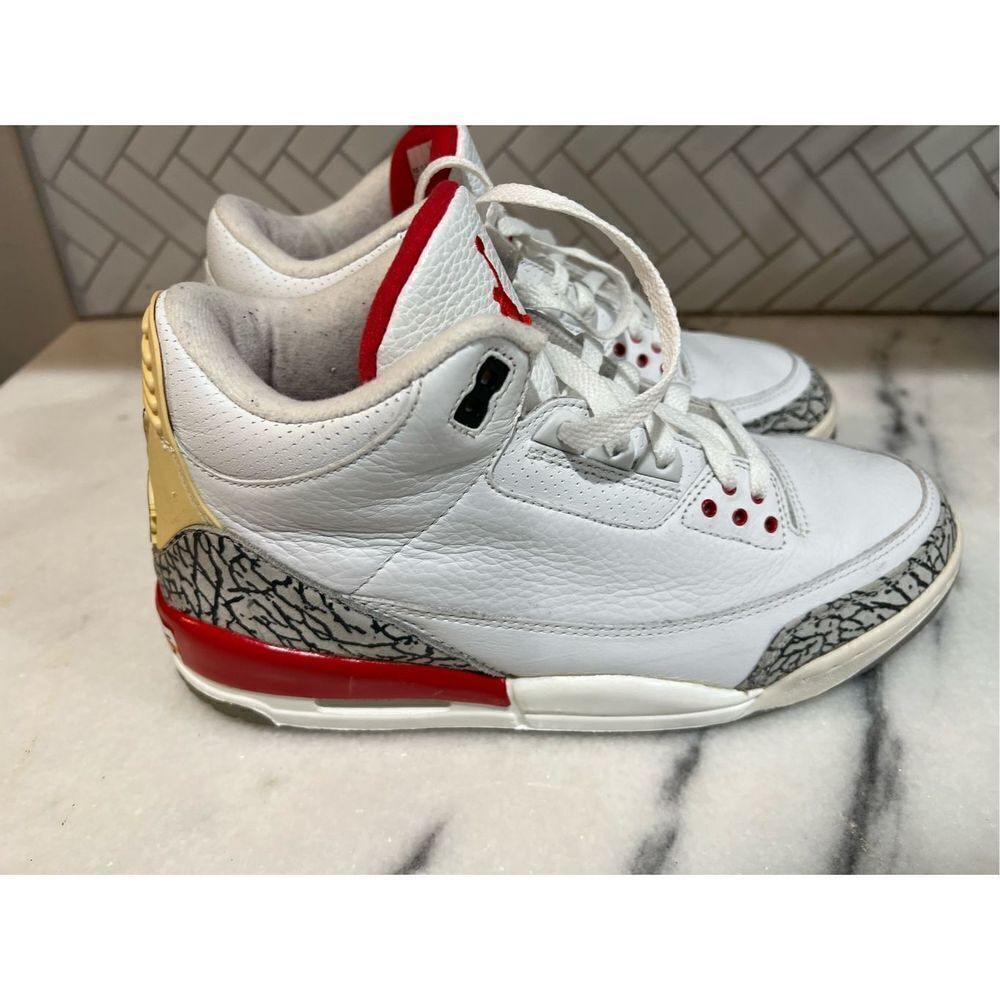 Jordan 3 Retro White Cement 2003. Size 9.5